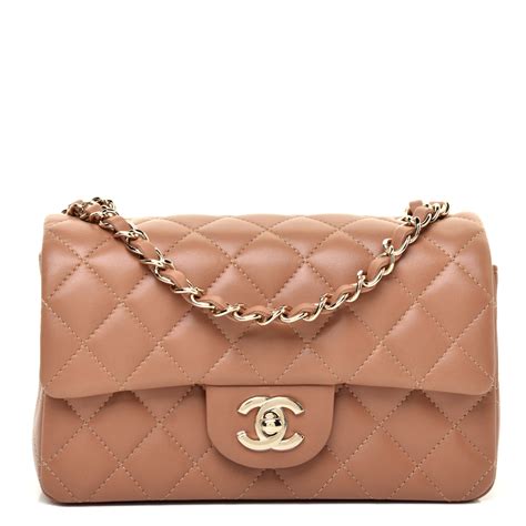 chanel mini rectangular strap drop